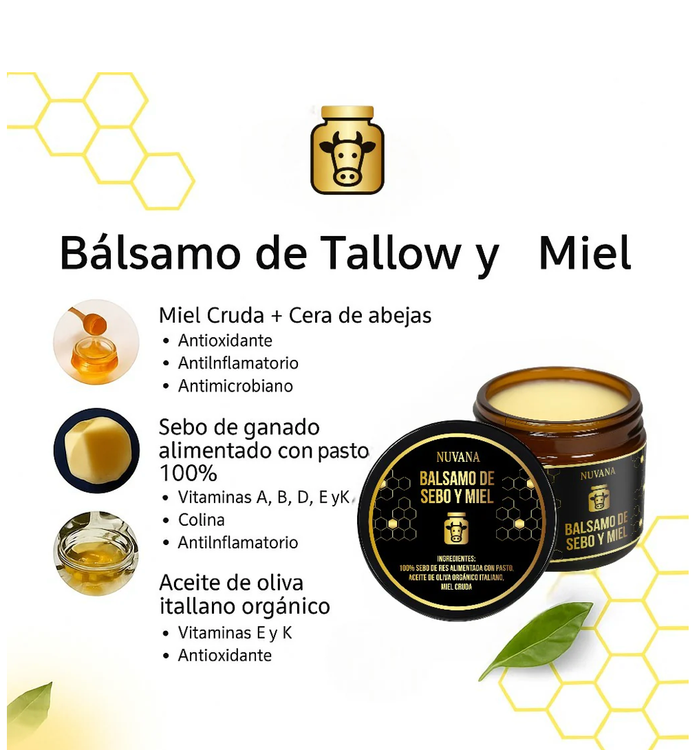 BÁLSAMO DE SEBO DE RES